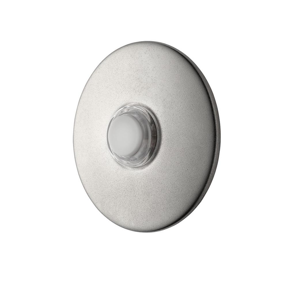 Newhouse Hardware 21/2 in. Round Wired Lighted Door Bell Push Button