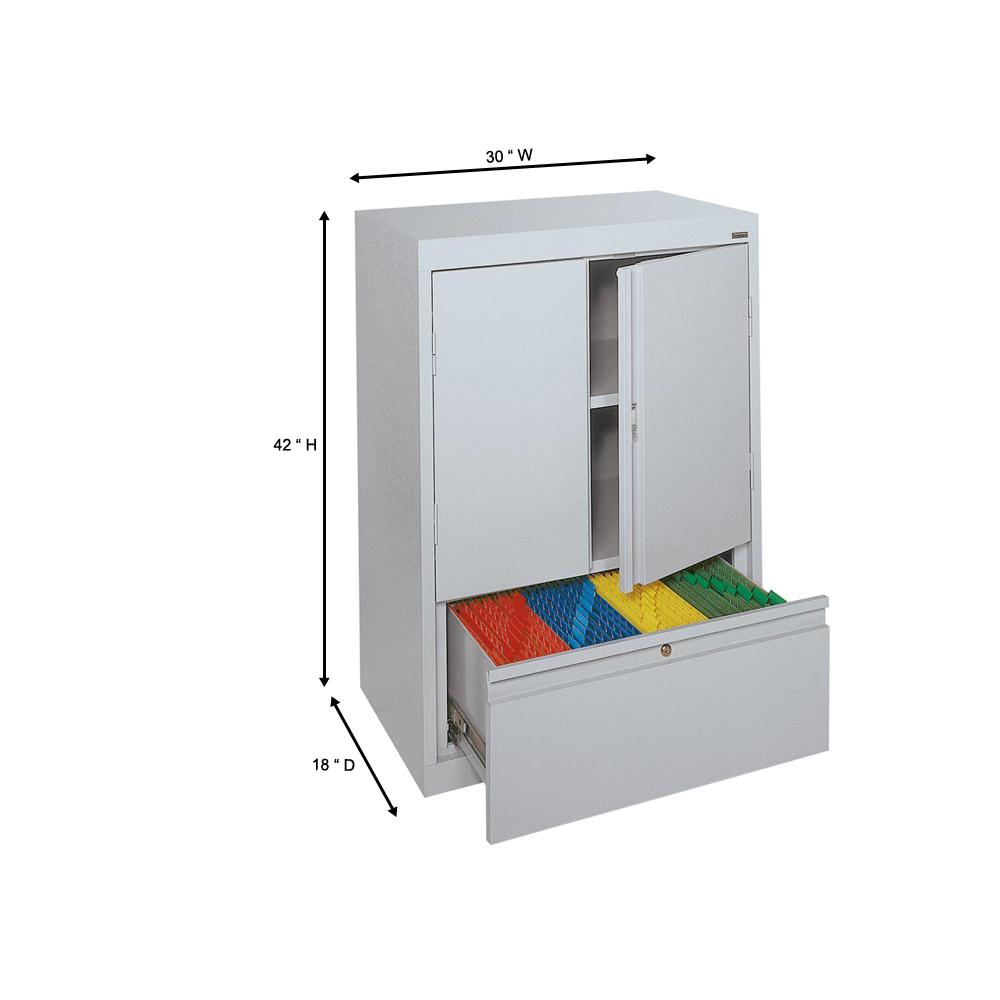 Sandusky System Series 30 In W X 42 In H X 18 In D Counter