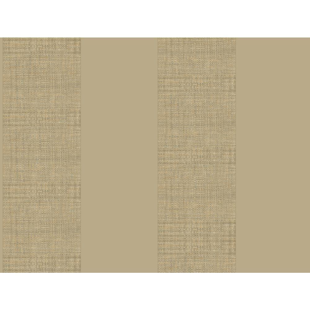 York Wallcoverings Tropics Grasscloth Stripe WallpaperAT7085 The