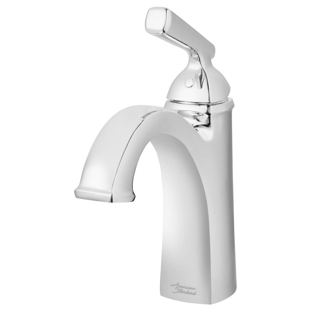 MOEN Vichy Single Hole SingleHandle Bathroom Faucet with Drain