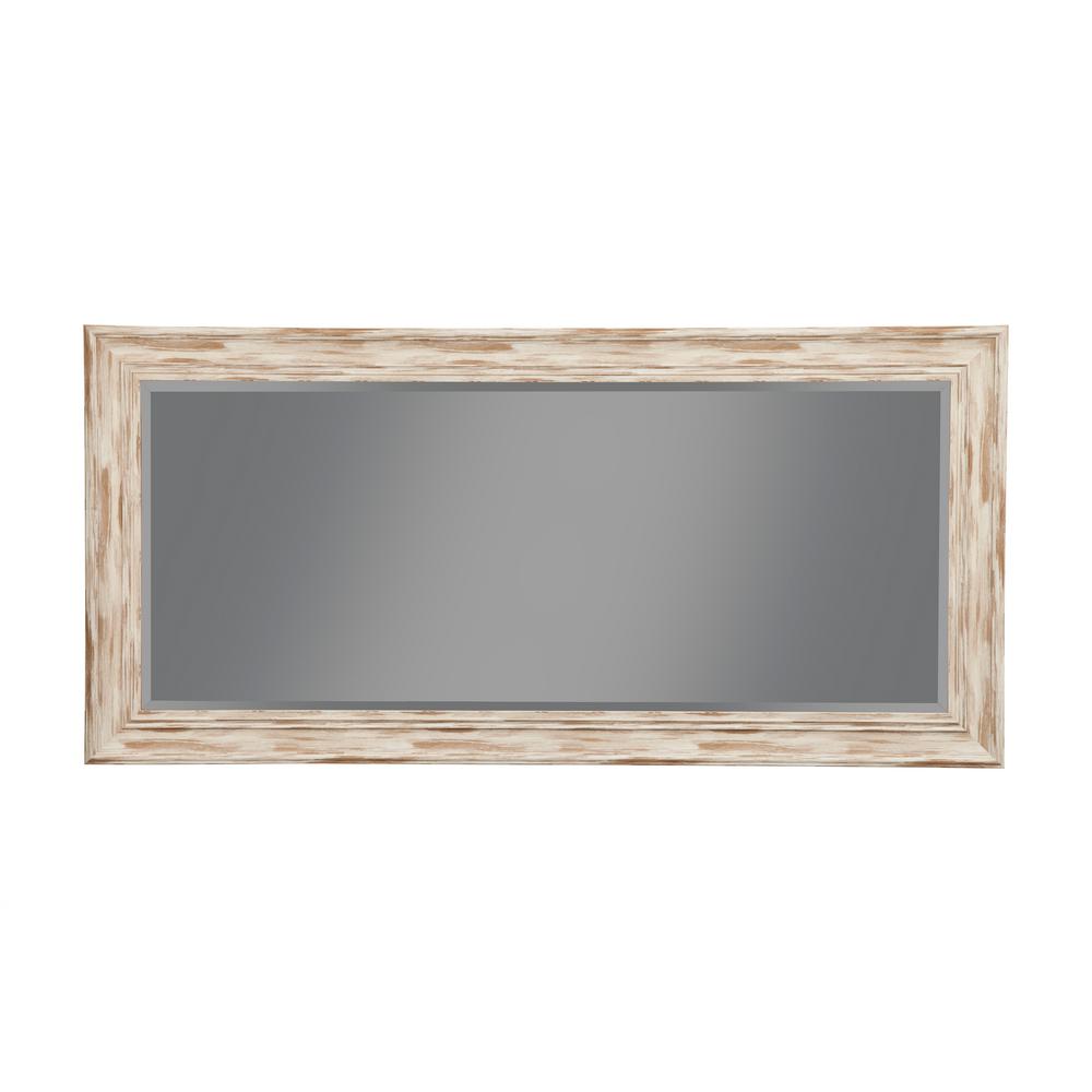 white wash mirror