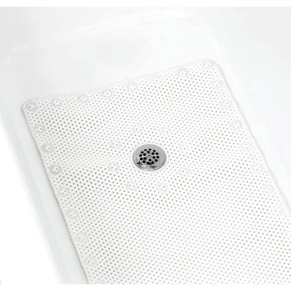 Glacier Bay 17 in. x 36 in. Foam Bath Mat in White79WW04HD The Home