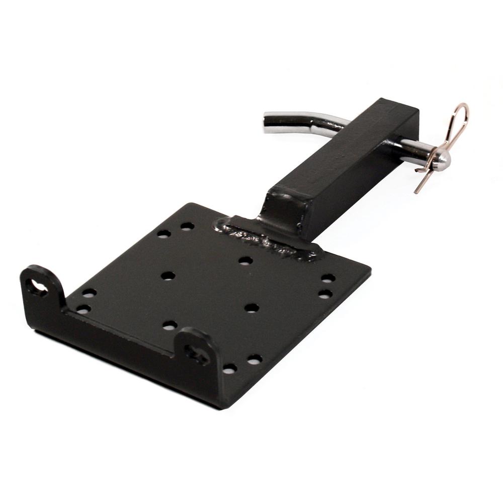 Extreme Max Universal 1.25 in. Receiver Hitch Winch Mount for ATV/UTV