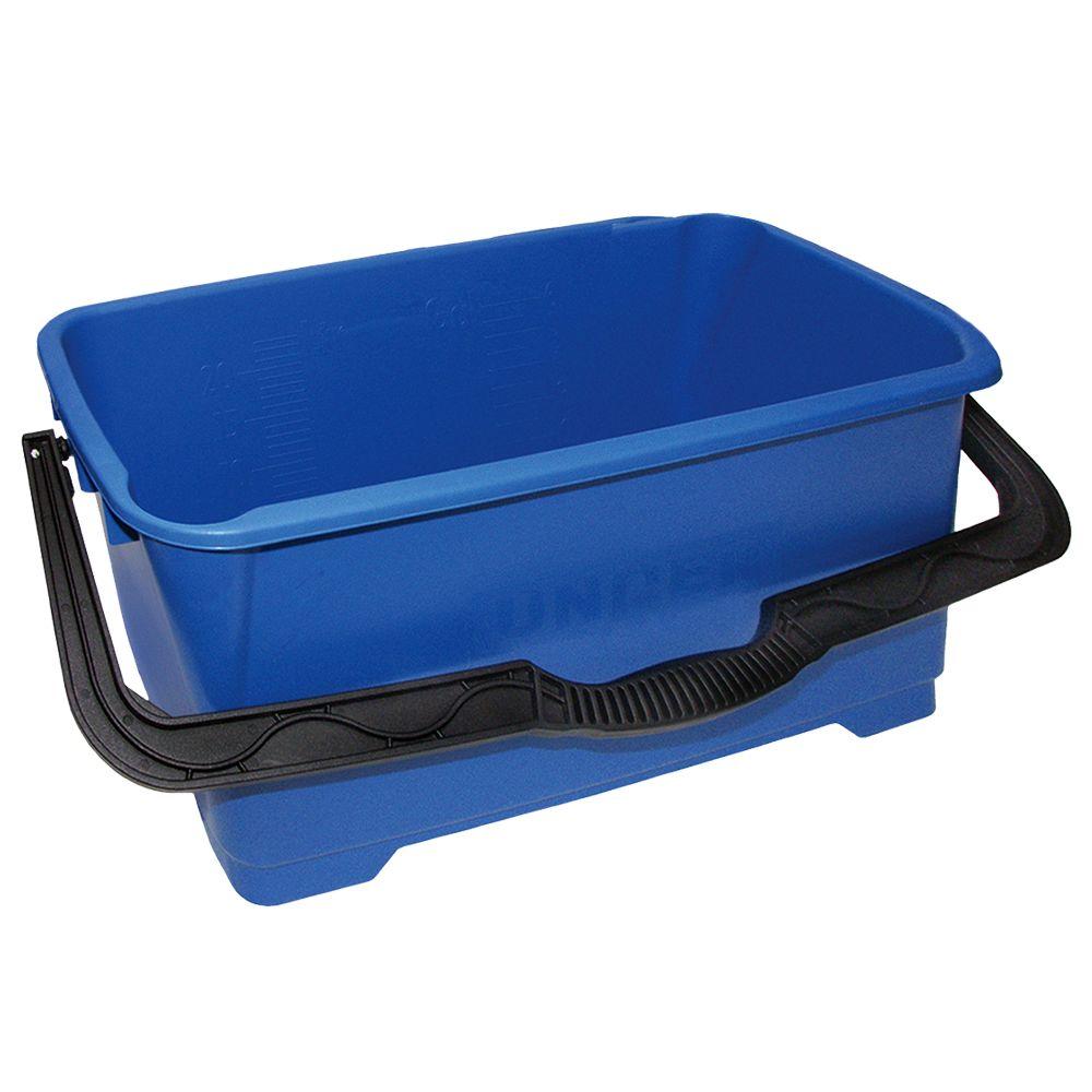 Unger 6-Gallon Heavy-Duty Rectangular Window Cleaning Bucket by Unger