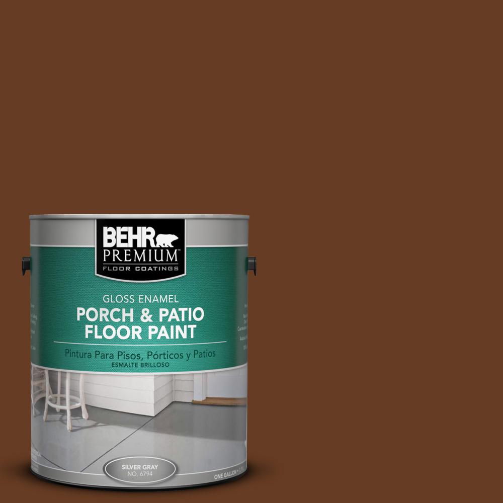 Chestnut Concrete Porch Patio Paint Exterior The Home Sc 110 Chestnut Gloss Interior Exterior Porch And Patio Floor
