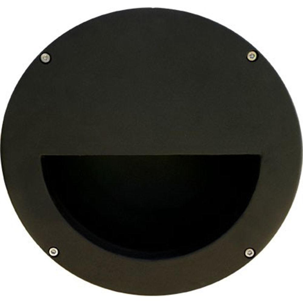 Filament Design Ashler 1-Light Black Outdoor Large Recessed Step Light by Filament Design