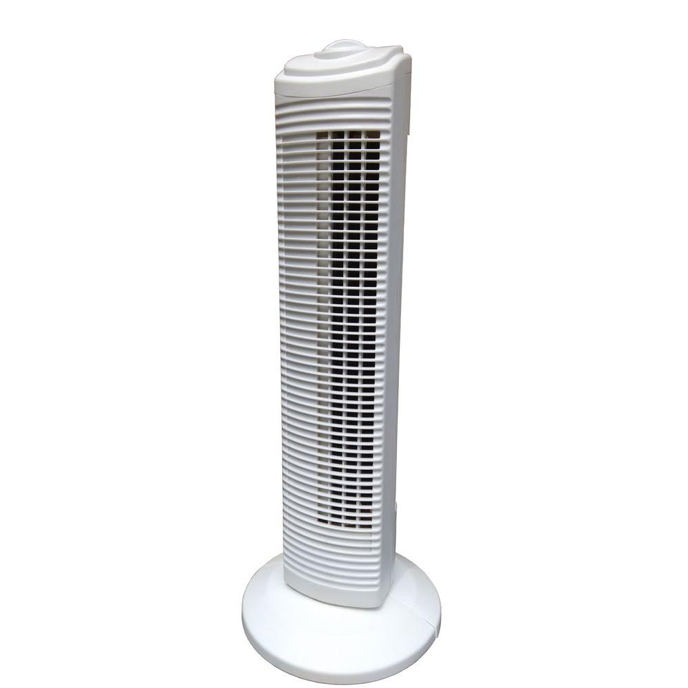 28 in. Oscillating Tower Fan-FZ-12A - The Home Depot