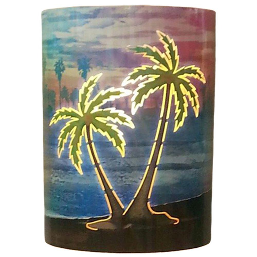 Filament Design Aspen 1 Light Outdoor Multicolored Palm Tree Wall Filament Design Aspen 1 Light Outdoor Multicolored Palm Tree Wall Sconce