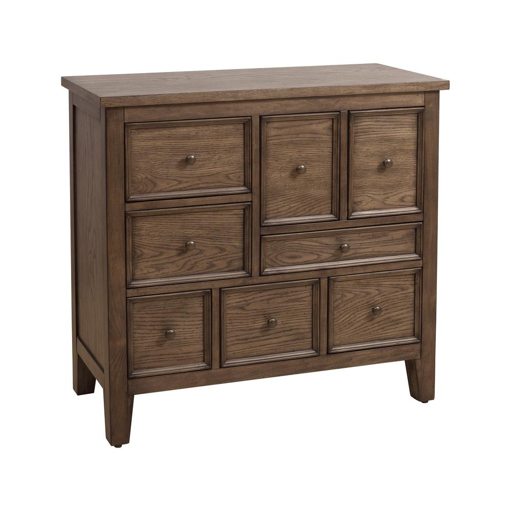 Homefare Eclectic Apothecary Style 8 Drawer Hall Chest Ds D234 002