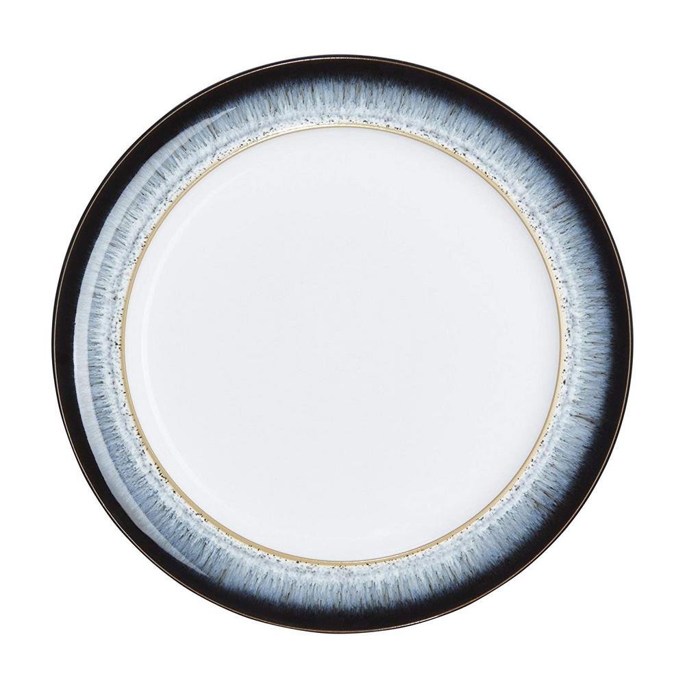 Denby Halo Wide Rimmed Blue Dinner Plate-HLO-003W - The Home Depot