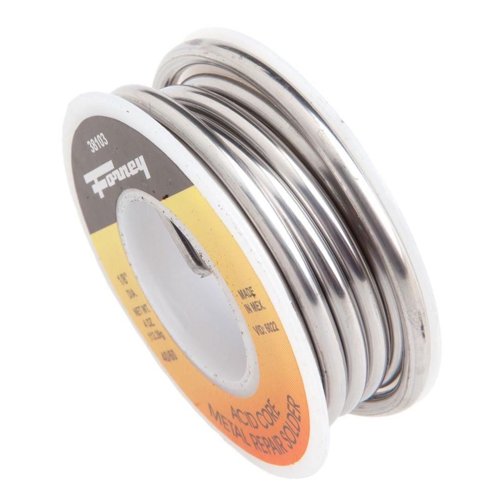 50/50 Solid Wire 1/8" Forney 38109 Solder