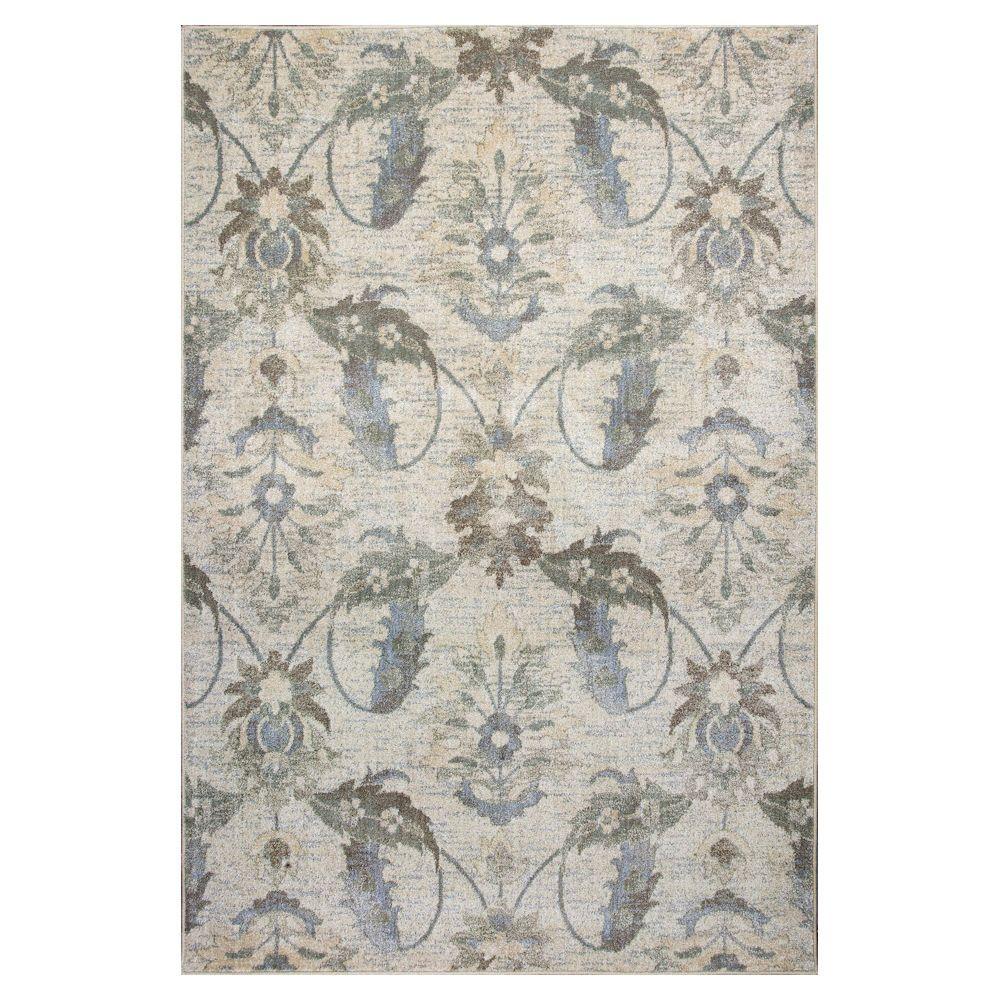 Kas Rugs Vintage Traditions Ivory 9 ft. x 13 ft. Area RugZAR750589X13