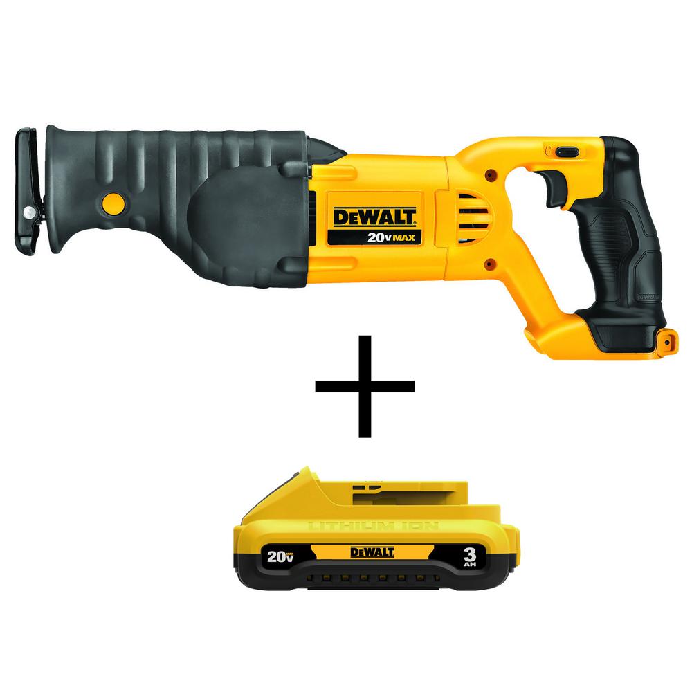 DEWALT 20-Volt MAX Lithium-Ion Cordless Reciprocating Saw (Tool-Only