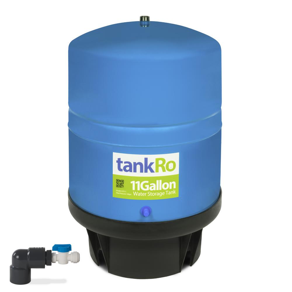 Express Water 11 Gal. RO Expansion Tank Large Reverse Osmosis Water Storage Pressure TankGTS11