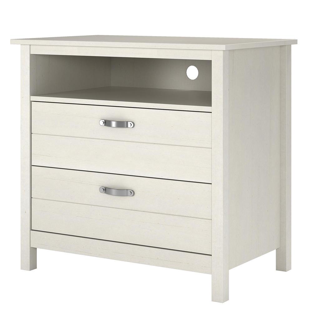 Ameriwood River Layne 2 Drawer Ivory Media Dresser 5981330com Ameriwood River Layne 2 Drawer Ivory Media Dresser