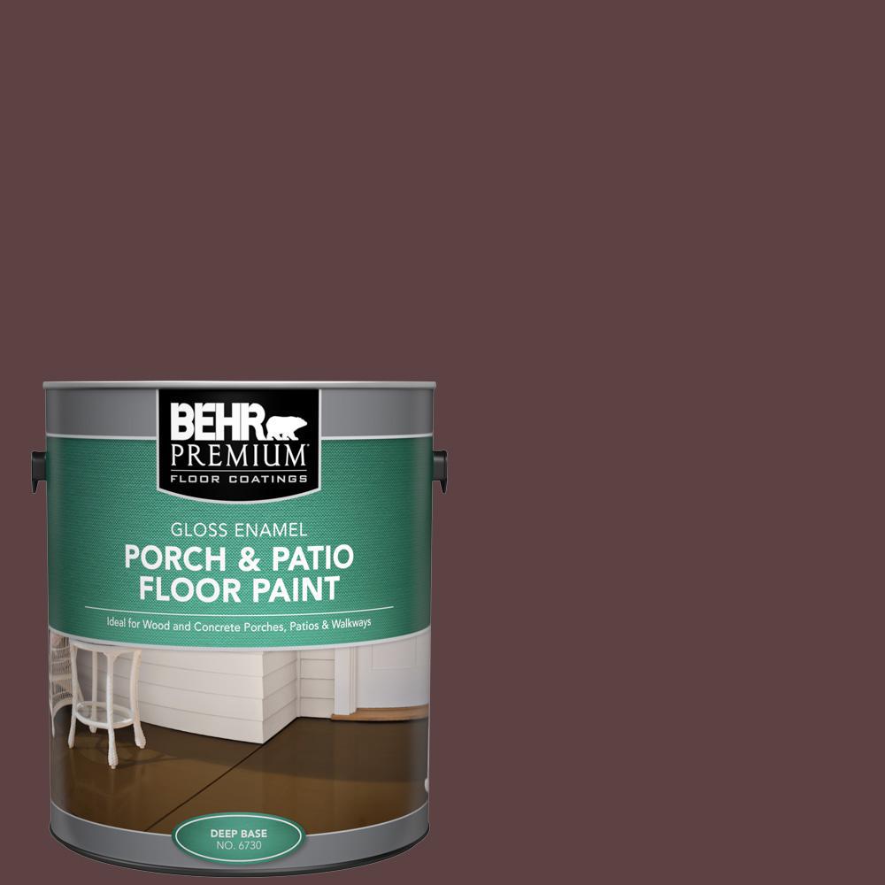 Behr Premium 1 Gal Sc 106 Bordeaux Gloss Enamel Interior