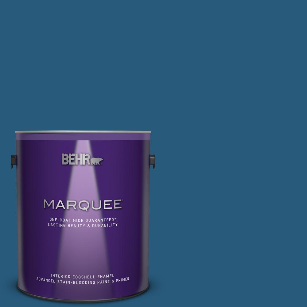 Behr Marquee 1 Gal Mq5 62 Blue Edge One Coat Hide Eggshell Enamel Mq5 62 Blue Edge One Coat Hide Eggshell