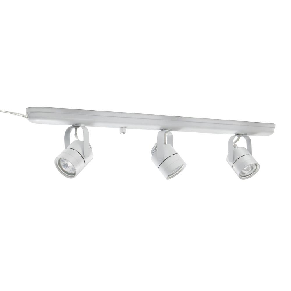 Lithonia Lighting Mesh Back 27 In 3 Light White Track Lithonia Lighting Mesh Back 27 In 3