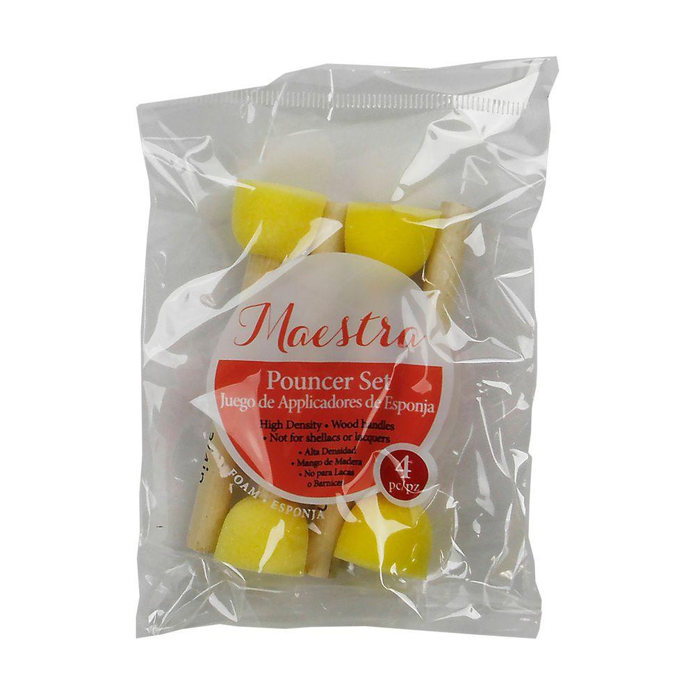 Linzer 3/4 in. Pouncer Brush Set (4Pack)AMP 400 The Home Depot