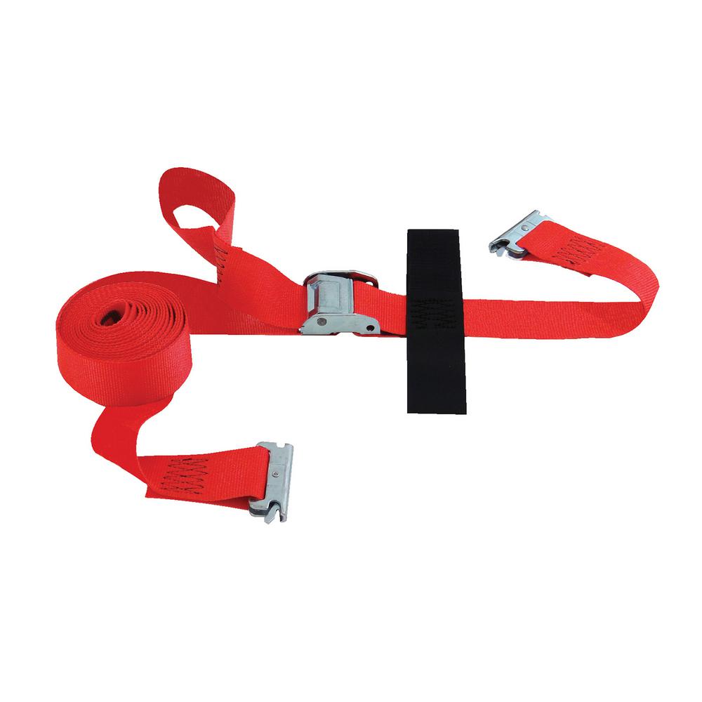 SNAPLOC 16 ft. x 2 in. Logistic Cam Buckle EStrap with Hook and Loop
