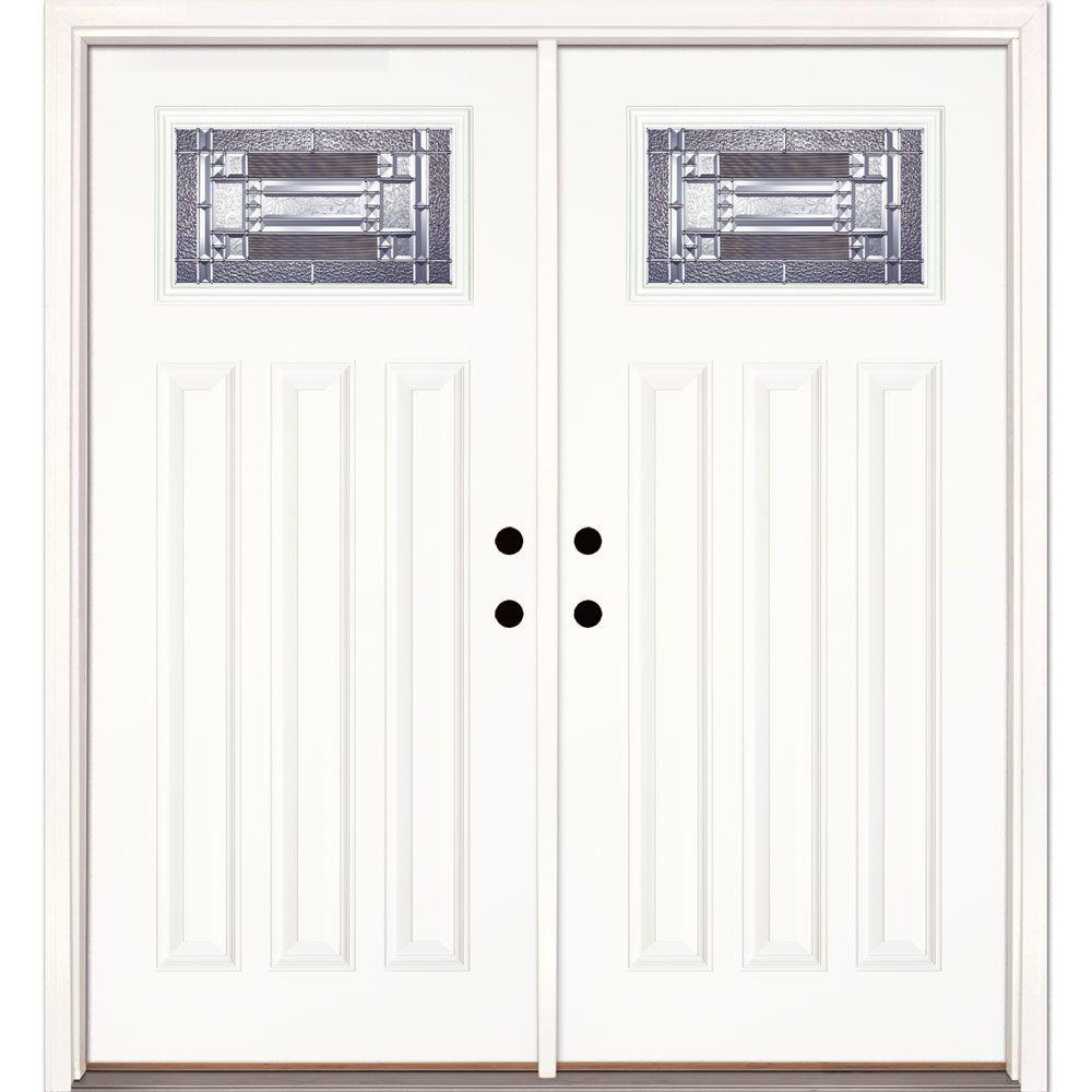 Weatherstripping Double Door 3 Panel Fiberglass Doors