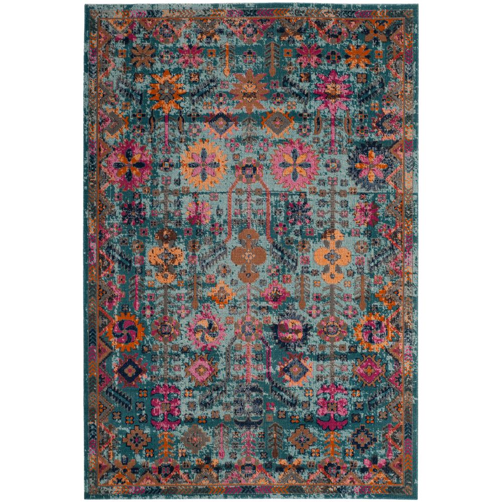 Safavieh Artisan Light Blue Multi 8 Ft X 10 Area Rug Atn336k Safavieh Artisan Light Blue Multi 8 Ft X 10 Area Rug