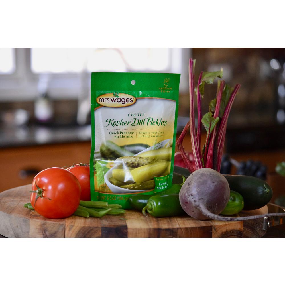Mrs. Wages Kosher Dill Canning Mix (12-Pack) by Mrs. Wages