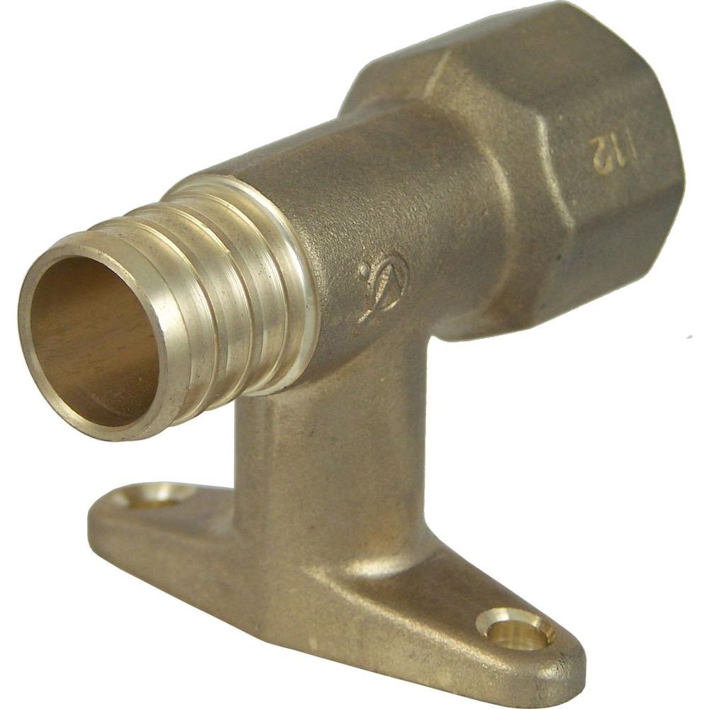 SharkBite 3/4 in. x 1/2 in. Brass FNPT Straight Fire Sprinkler Adapter