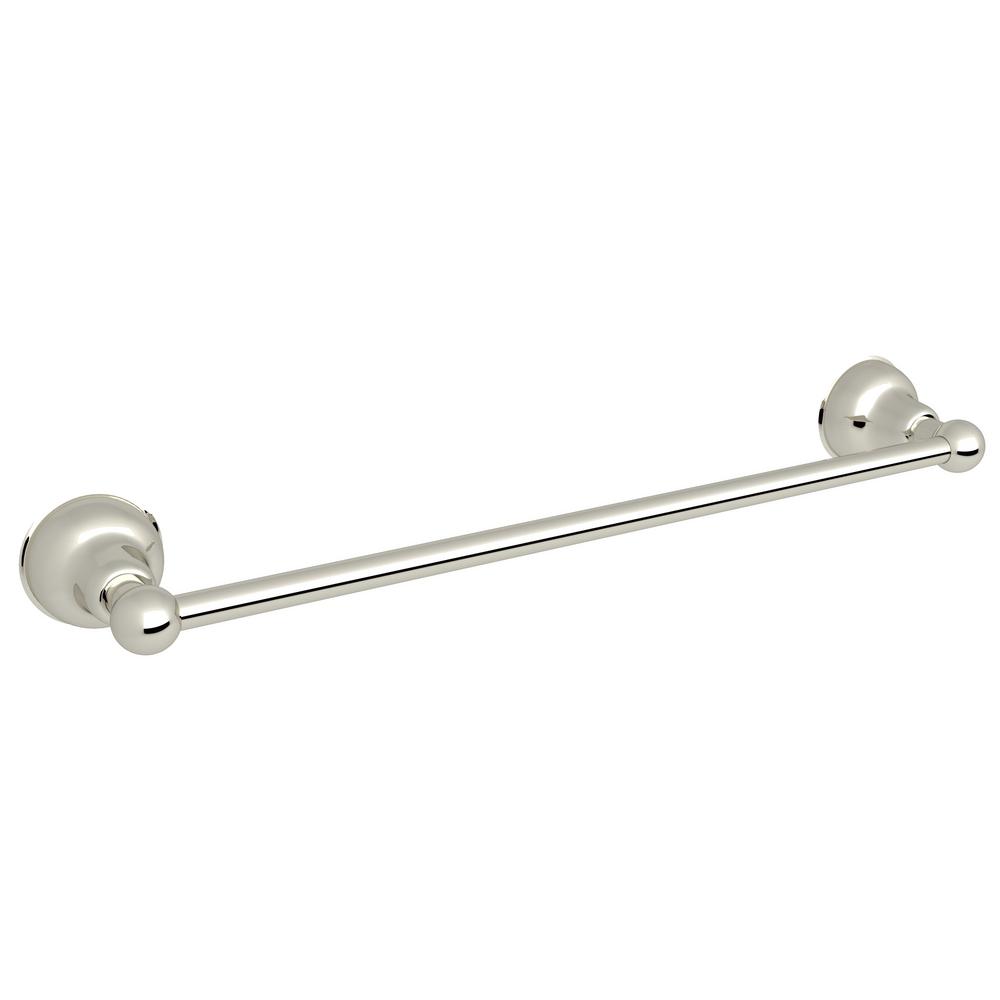 Rohl Country Bath 24 In Towel Bar Polished Nickel Cis1 24pn Rohl Country Bath 24 In Towel Bar Polished Nickel