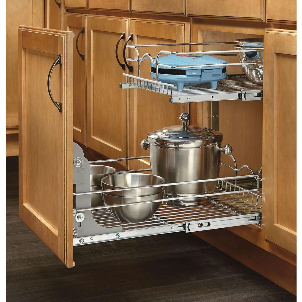 Rev A Shelf Kitchen Cabinet Organizers 5wb2 1522 Cr C3 1000 