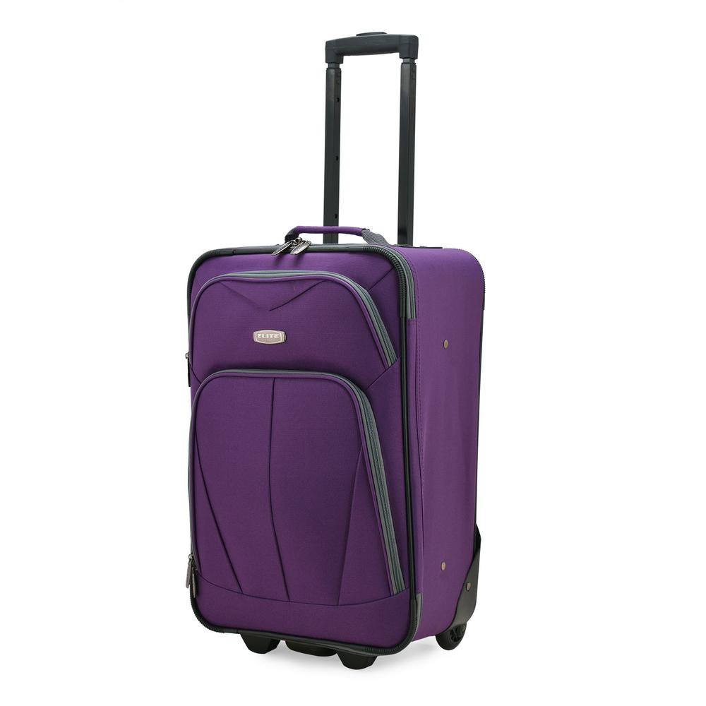 purple luggage sets on sale