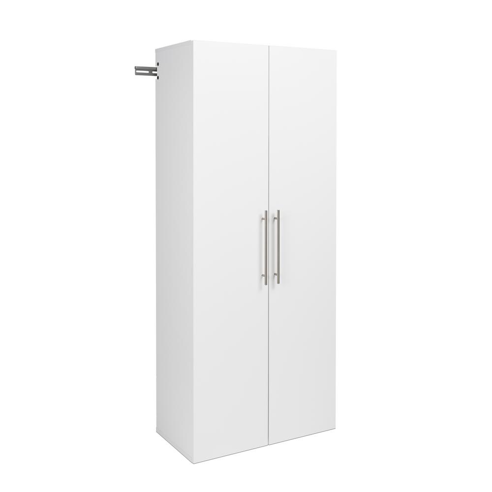 Prepac Hangups Collection 30 In W X 72 In H X 16 In D White Wall Mounted Shoe Storage Cabinet Wssw 0720 2k The Home Depot