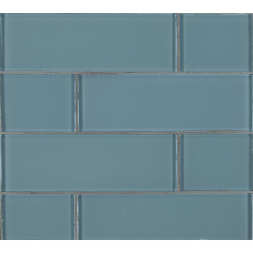 Msi Harbor Gray 3 In X 9 8mm Gl Wall Tile 8 Sq Ft Msi Harbor Gray 3 In X 9 8mm Gl Wall Tile