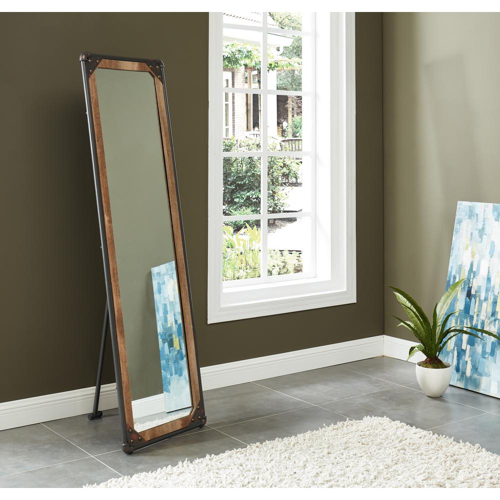 Furniture Of America Munro Rectangle S And Black Rustic Standing Munro Rectangle S And Black Rustic