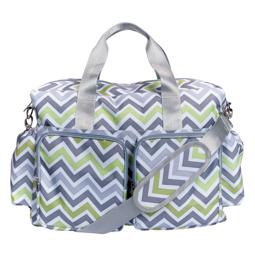 chevron duffle bag