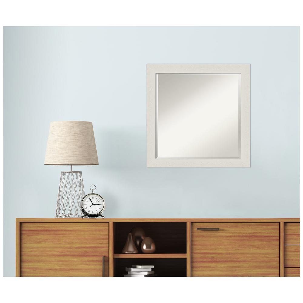 Amanti Art Rustic Plank White Narrow 23 38 In X