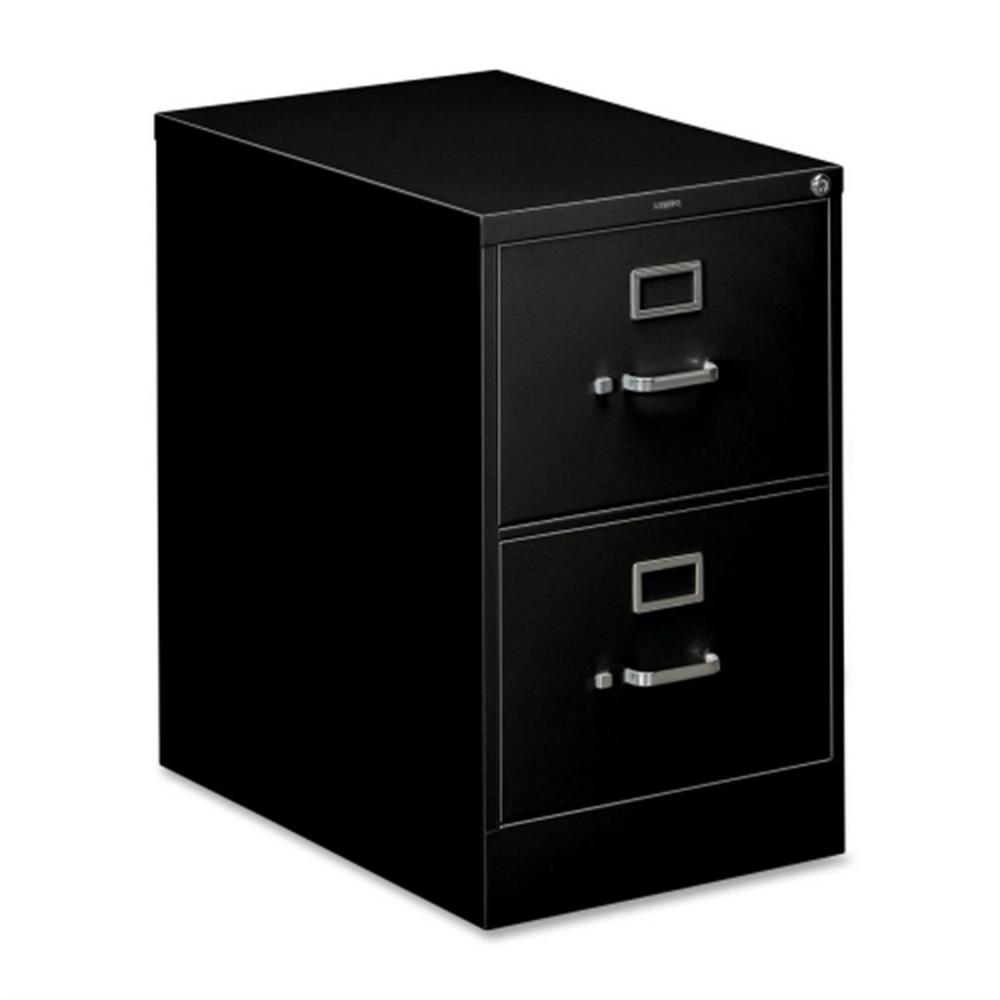 Lorell 15 In X 19 9 In X 27 8 In 2 Drawer Charcoal Ff Mobile Pedestal File Llr66910 The Home Depot