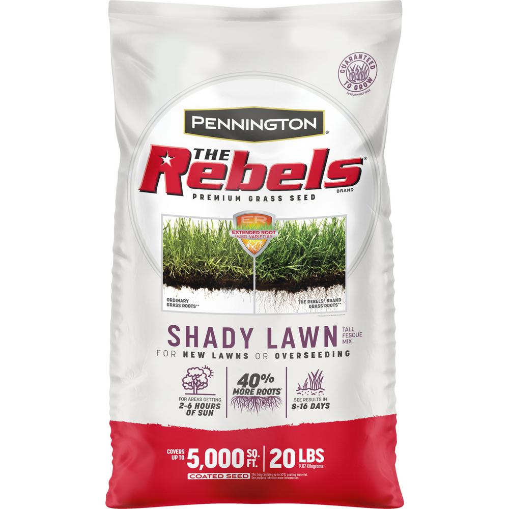 The Rebels 20 lbs. Shady Lawn Grass Seed Mix100543727 The Home Depot