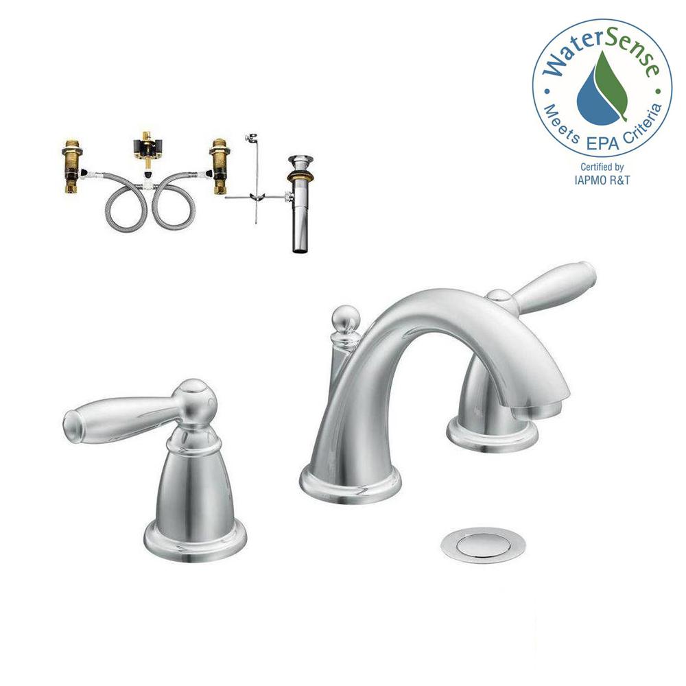 MOEN Brantford 8 in. Widespread 2Handle Bathroom Faucet Trim Kit with