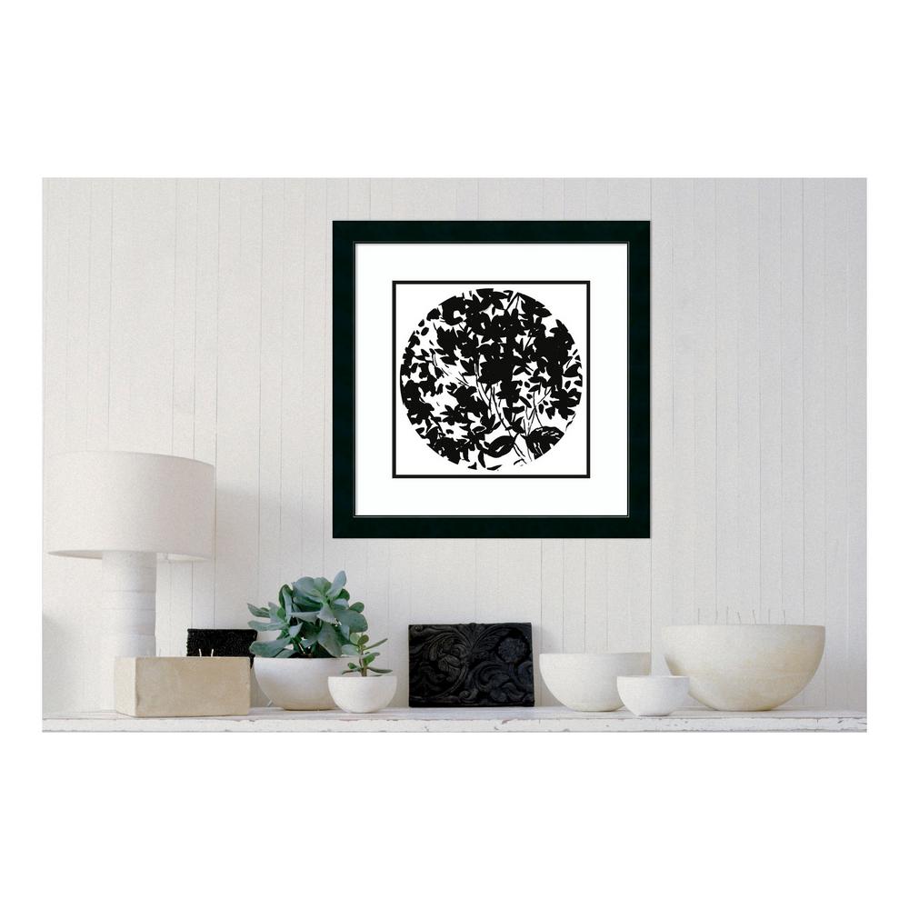 Art Prints Wall The Home Depot H Medallion Ii By Pi Studio Printed Framed