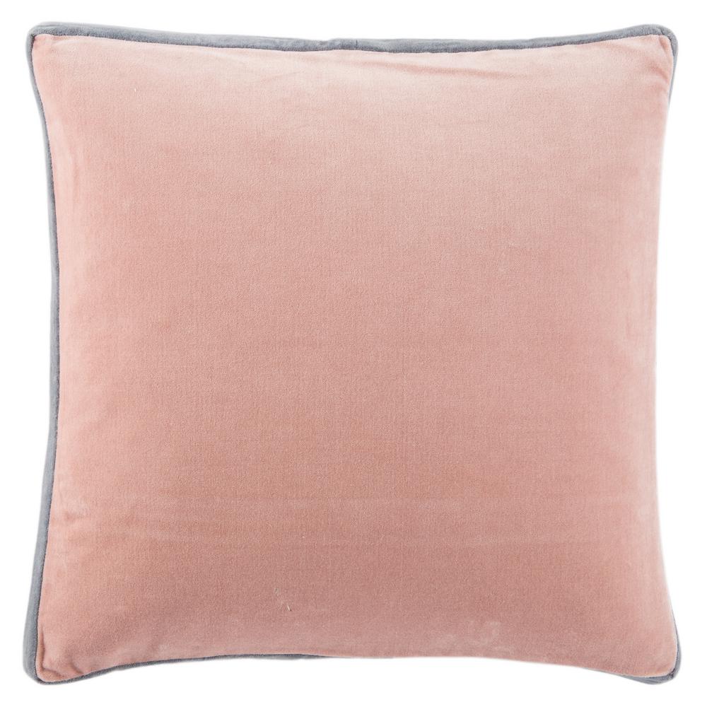 blush and grey throw pillows