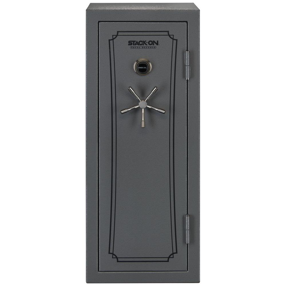 Total Defense 24-Gun Fire/Waterproof Combination Lock Safe, Gray Pebble by Total Defense