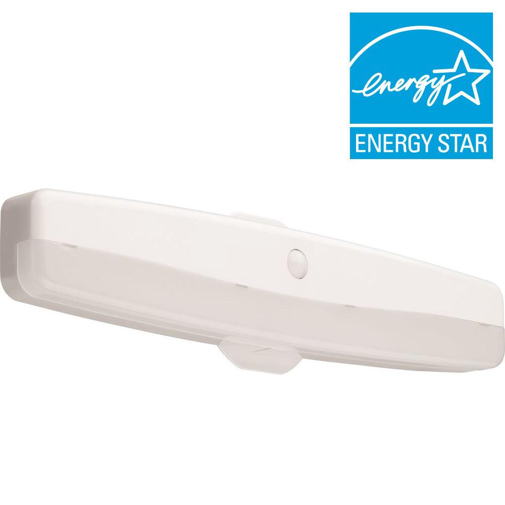 Lithonia Lighting 24 In White Led Closet Light With Sensor Lithonia Lighting 24 In White Led Closet Light With Sensor