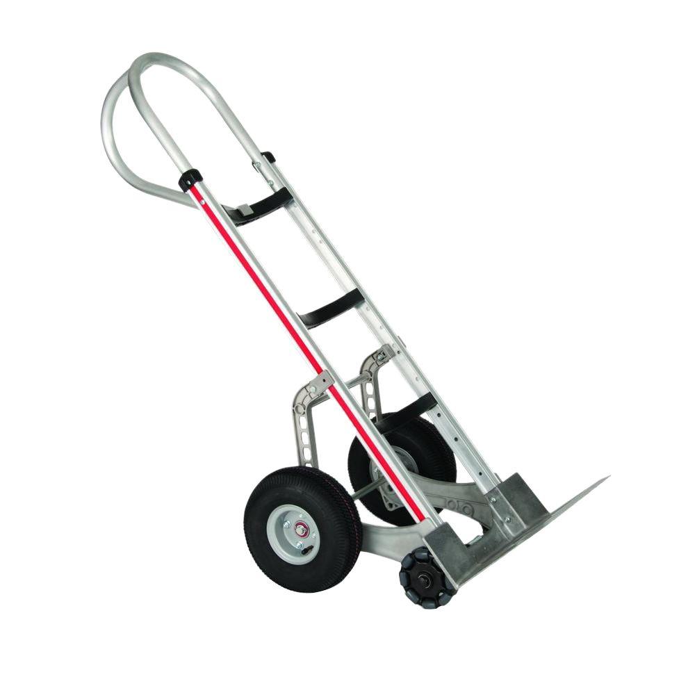 Magliner 500 lb. Capacity Self-Stabilizing Aluminum Hand Truck, 10 inch Foam... by Magliner