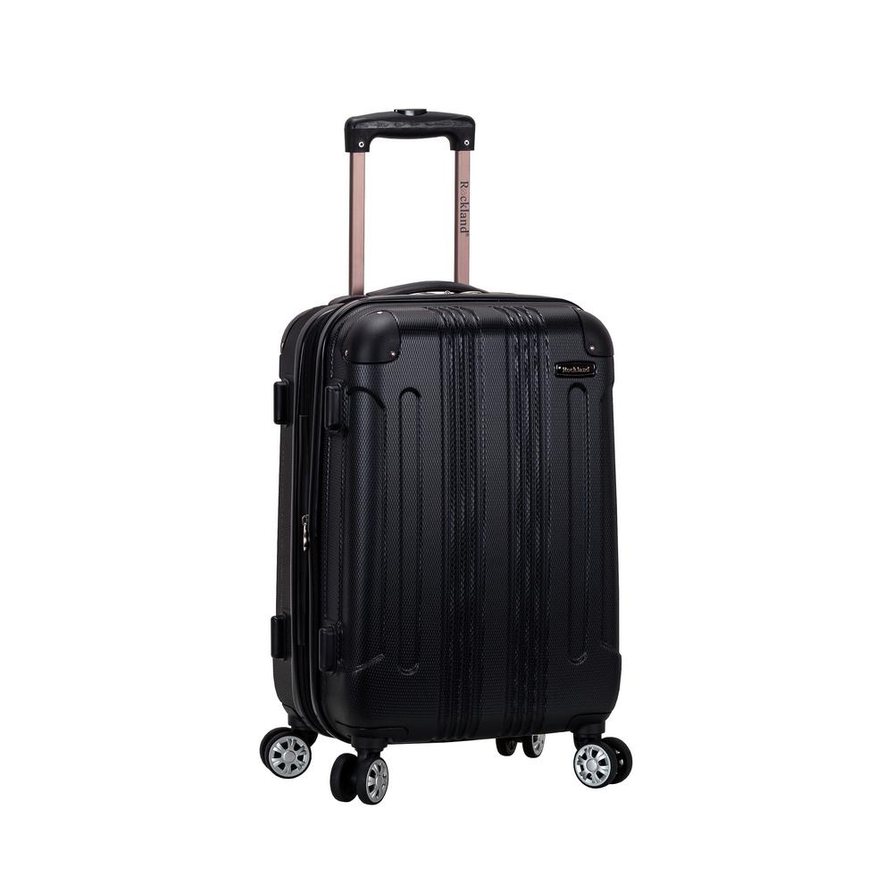 Rockland F1901 Expandable Sonic 20 in. Hardside Spinner Carry On Luggage, Black was $120.0 now $60.0 (50.0% off)