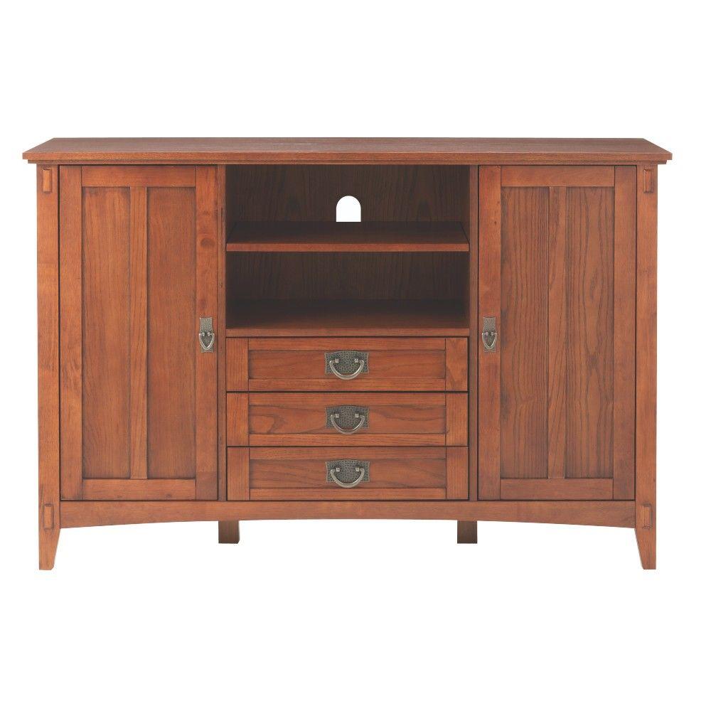 Altra Furniture Farmington Century Barn Pine Storage Entertainment