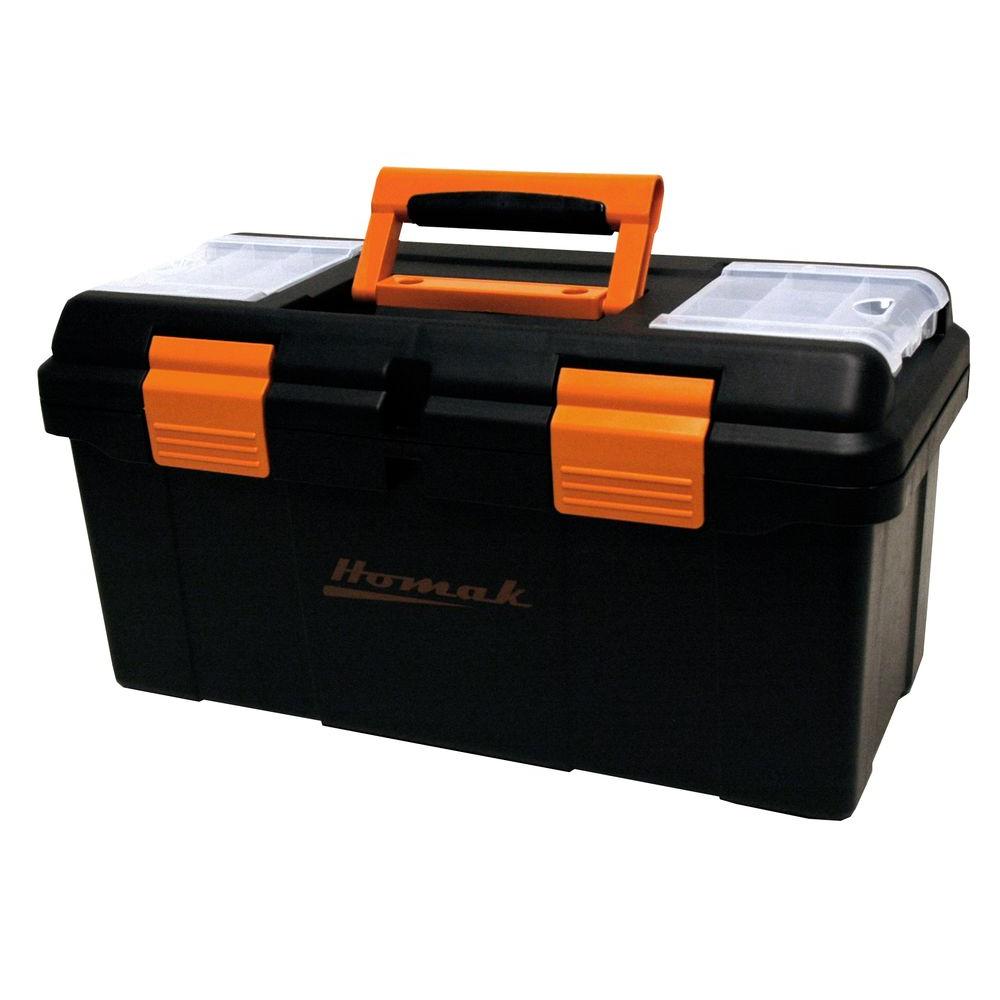 Husky 22 in. Tool Box with New Metal Latches-206573 - The Home Depot