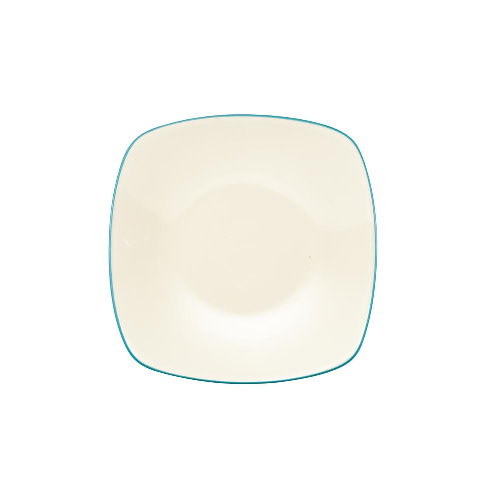 Noritake Colorwave 10.75 In. Turquoise Square Dinner Plate-8093-586 ...