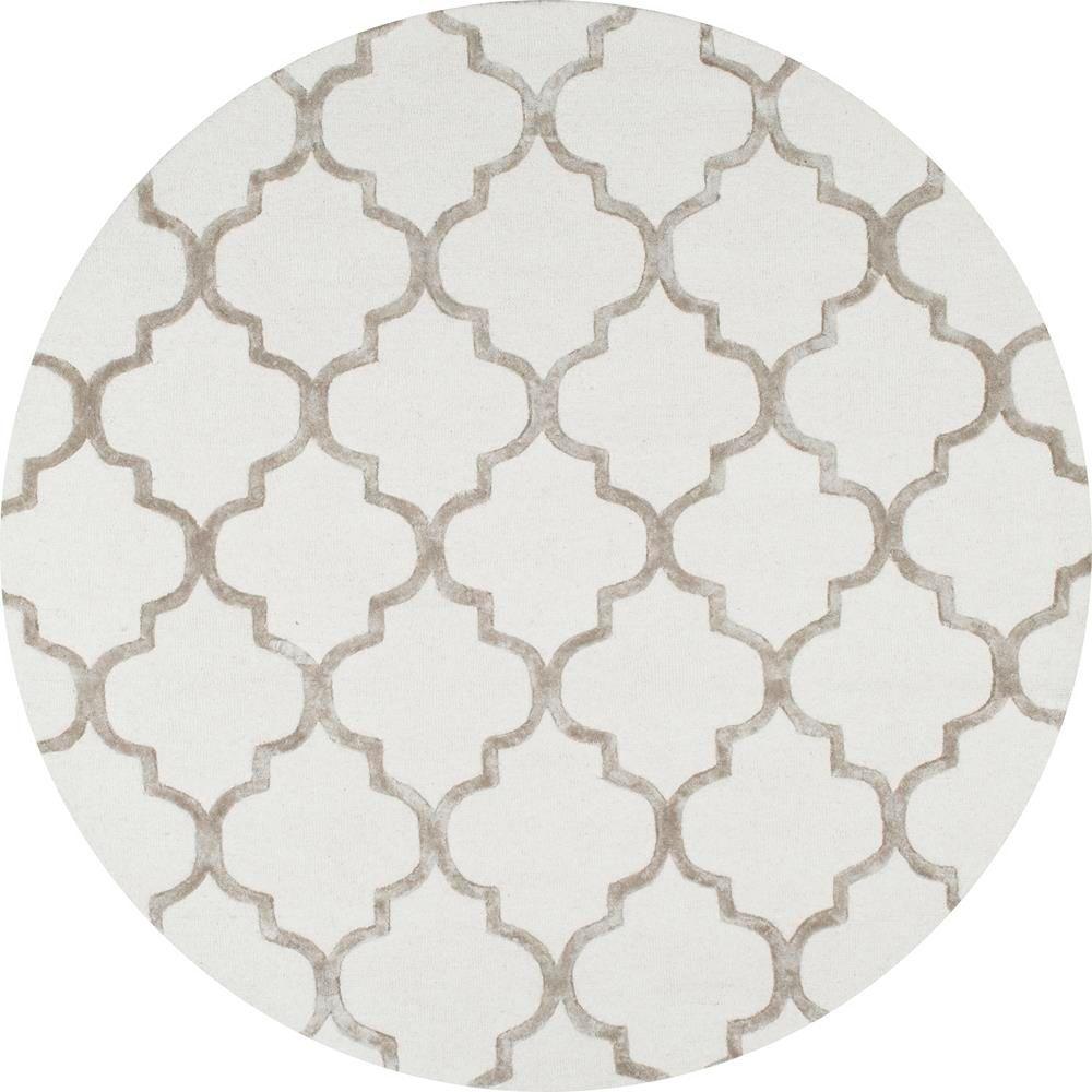 Nuloom Park Avenue Nickel 6 X Round Rug
