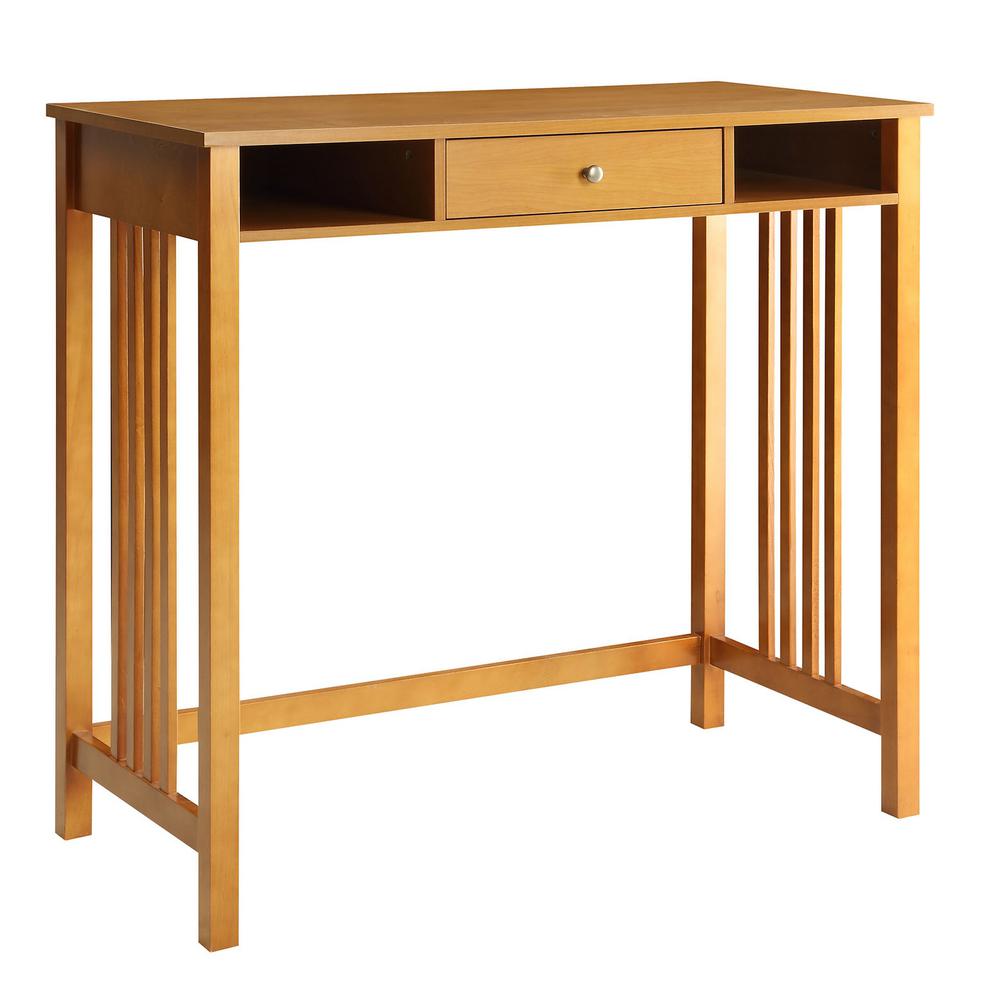 Mission Oak Standing Desk Sk19253d Mo The Home Depot Mission Oak Standing Desk